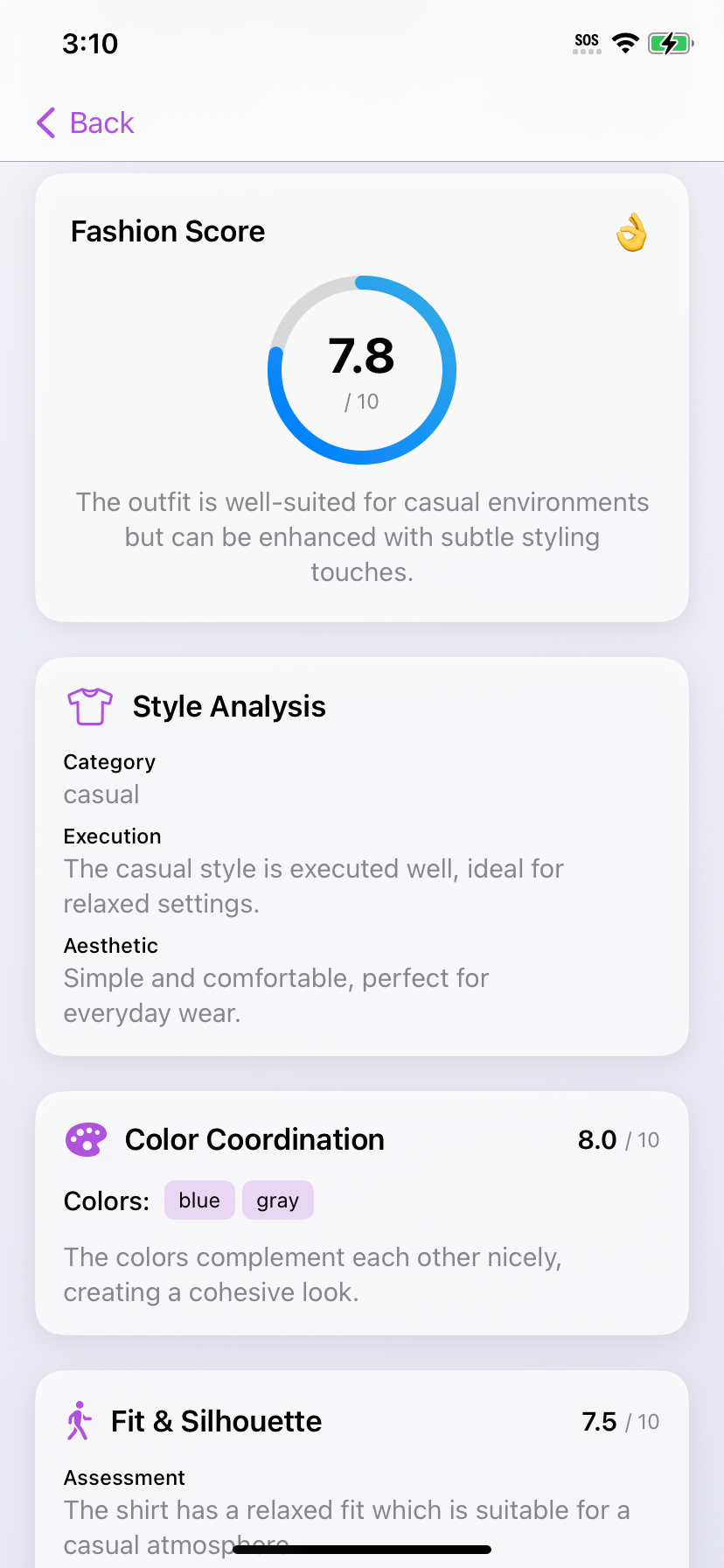 DripCheck App Screenshot